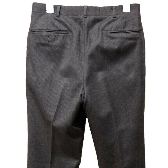 Men's Vintage Neil Martin Gray Pinstriped Pure Wool THE BROADWAY Suit 40 Regular - Picture 6 of 12